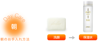 乾燥肌の朝のお手入れ方法